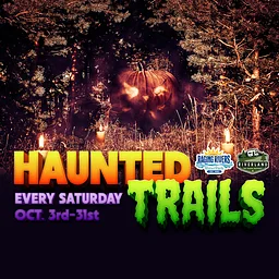 Haunted Trails at Raging Rivers!