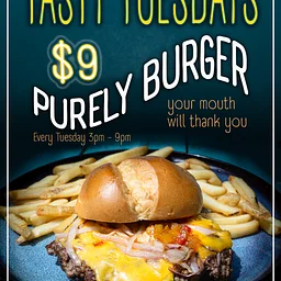Tasty Tuesday Burger Night