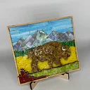 Make it Wild: Bison Glass Mosaics
