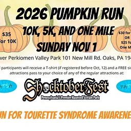 PUMPKIN RUN 5K, 10K & ONE MILE FUN RUN