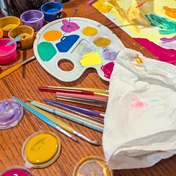 Art Unplugged: Upcycled Art Supplies
