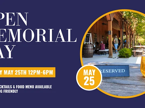 OPEN Memorial Day