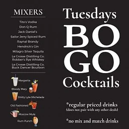 Tuesday BOGO Cocktails!