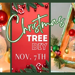 Wood Christmas Tree Class with 3 Barns a Charm @ Cote Winery