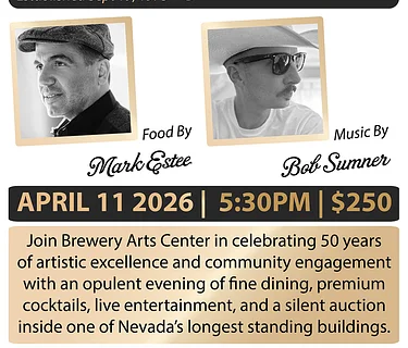 Brewery Arts Center’s 50 Year Golden Jubilee | Saturday | April 11th 2026