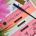 Modern Calligraphy, Greeting Card Lettering & Blinging for Beginners