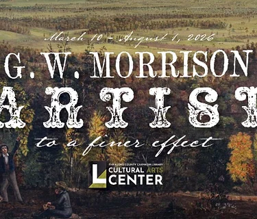 Curator’s Talk, G.W. Morrison, Artist: To a Finer Effect