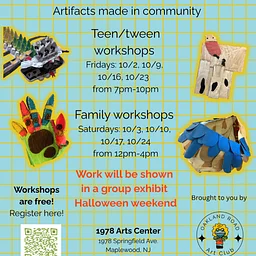 Teen & Tween Workshop: Proof of Existence: Artifacts made in community