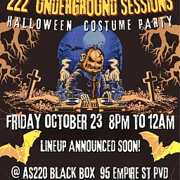 222 Underground Sessions: HALLOWEEN COSTUME PARTY