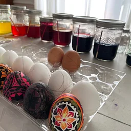 Art & Cocktails: Eastern European Egg Decorating