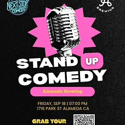 Next Stop Comedy @ Alameda Brewing