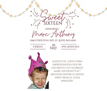 Marc-Anthony’s Sweet 16