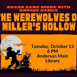 Board Game Night with Empire Games: The Werewolves of Miller's Hollow