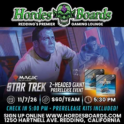 MTG: Star Trek 2HG Prerelease Event