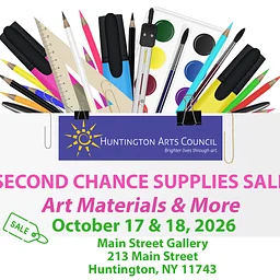 Huntington Arts Council presents Second Chance Supply Sale