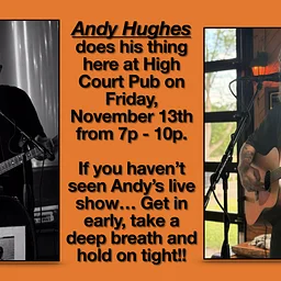 Andy Hughes Rocks the Pub