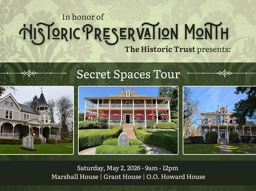 Secret Spaces Three-House Tour: Marshall House, Grant House, and O.O. Howard House