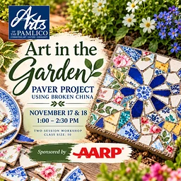 Art in the Garden: Paver Project using Broken China
