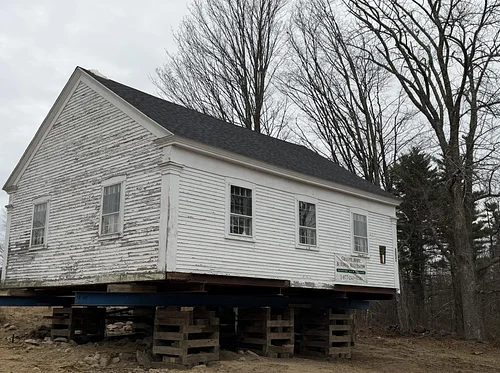 Moving Day for the Plummer Ridge School House!