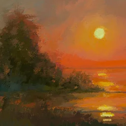 Oil Painting Class: Autumn Landscape + Ghost - Part 1