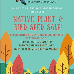 Native Plant & Bird Seed Sale Going On NOW!