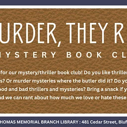 Thomas Memorial: Murder They Read Mystery Book Club