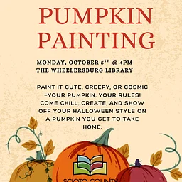 Teen Pumpkin Painting