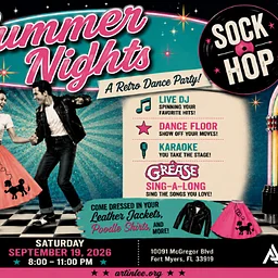 Summer Nights Sock Hop: The Ultimate Retro Dance & Karaoke Party!