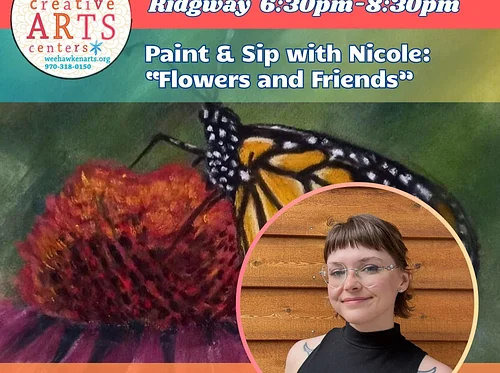 Paint and Sip with Nicole: Flowers and Friends