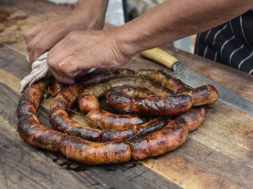 SAUSAGE MAKING 101 w/ BUTCHER / CHEF THOMAS FRITZINGER, MAY 2ND at NOON, $75 PER PERSON