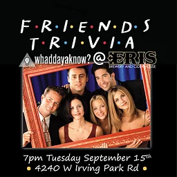 Tuesday Trivia: Friends