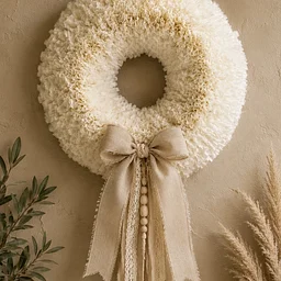 Boho Bliss Series: Coffee Filter Wreath