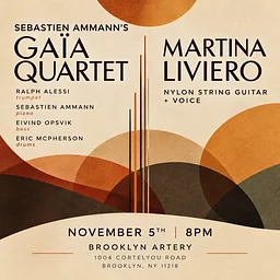 Live Music: Gaia Quartet & Martina Livero