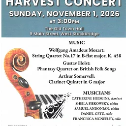 West Stockbridge Chamber Players Harvest Concert