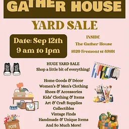The Gather House Yard Sale
