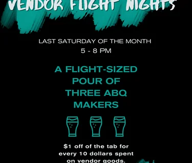 Vendor Flight Nights at Tin Can Alley