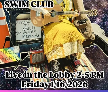 Live In the Lobby Fridays 2-5 pm