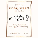 Sunday Supper with Chef Cava
