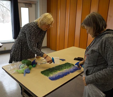 Wet Felting and Needle Felting