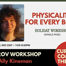 Physicality for Every Body — HOLIDAY WORKSHOP: SINGLE-USE PASS