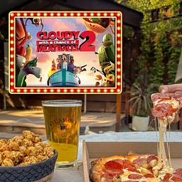 Free Movie Night at the Secret Garden: Cloudy With A Chance of Meatballs 2