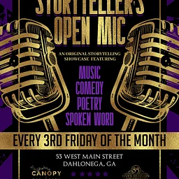 Storytellers BOTS Open Mic with host, Akeeme Martin