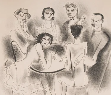 “Artists Around a Table” Exhibition Opening Celebration, hosted by Print Club