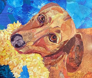Pet Portrait Collage with Li Newton