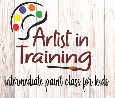 Intermediate paint class for kids