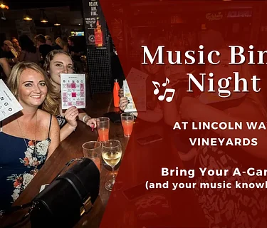 April Music Bingo Night