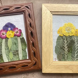 Pressed Flower Framed Art Workshop