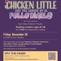 Help Bring Chicken Little to Life!