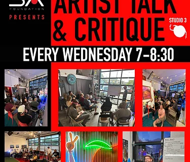 BRASS TACKS - ARTIST TALK & CRITIQUE (every Wednesday except holidays)