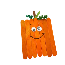 Craft Stick Pumpkins